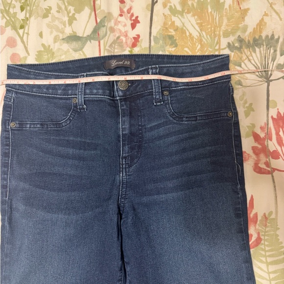 Level 99 Dark Blue Skinny Jeans - Picture 5 of 8